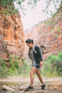 поход с эрго рюкзаком Ergobaby