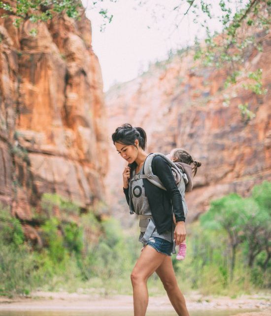 поход с эрго рюкзаком Ergobaby